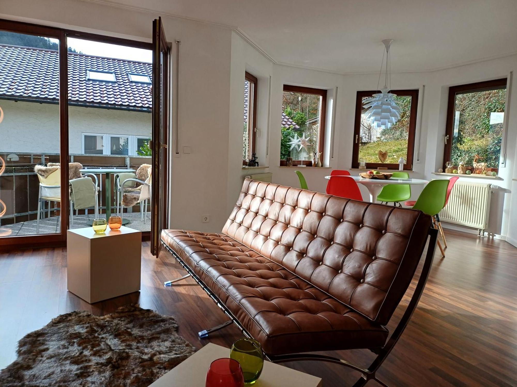 Ferienwohnung Panoramablick Bad Wildbad Exterior foto
